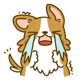 😊 emoji Lazy Corgi - Animated Telegram sticker 3 of 30