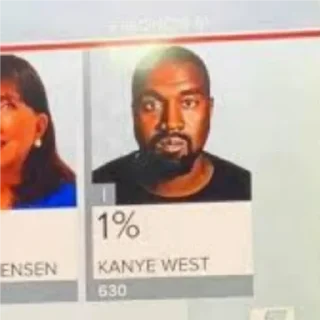 Sticker from KANYE - @virginzone0