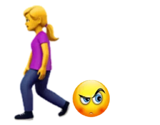 🚶‍♀ emoji ꦿꦷ🌸ʜαᴛєᴢɪηʜα єຕᴏᴊɪ  ꦿꦷ🌸 @Pequenahate Telegram sticker 9 of 120