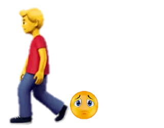 🚶‍♂ emoji ꦿꦷ🌸ʜαᴛєᴢɪηʜα єຕᴏᴊɪ  ꦿꦷ🌸 @Pequenahate Telegram sticker 23 of 120