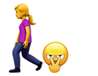 🚶‍♀ emoji ꦿꦷ🌸ʜαᴛєᴢɪηʜα єຕᴏᴊɪ  ꦿꦷ🌸 @Pequenahate Telegram sticker 8 of 120