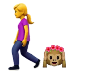 🚶‍♀ emoji ꦿꦷ🌸ʜαᴛєᴢɪηʜα єຕᴏᴊɪ  ꦿꦷ🌸 @Pequenahate Telegram sticker 5 of 120