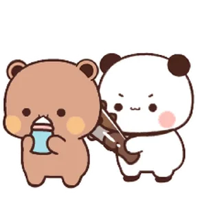 😊 emoji 一二第16彈 反轉版 (熊貓一二) @kal_pc Telegram sticker 15 of 24
