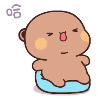 😊 emoji 一二第13彈 反轉版 (熊貓一二) @kal_pc Telegram sticker 24 of 24