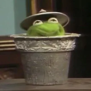 🌟 emoji Kermit for life Telegram sticker 7 of 63