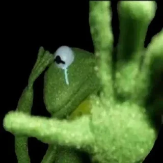 🌟 emoji Kermit for life Telegram sticker 20 of 63