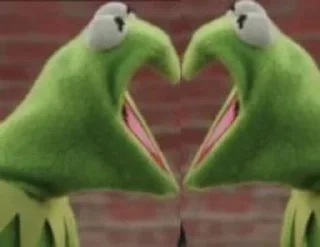 🌟 emoji Kermit for life Telegram sticker 15 of 63
