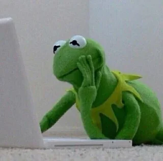 🌟 emoji Kermit for life Telegram sticker 24 of 63
