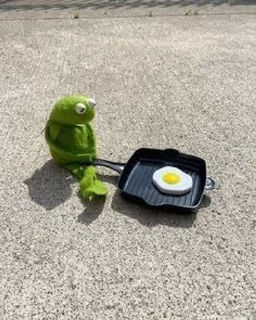 🌟 emoji Kermit for life Telegram sticker 21 of 63