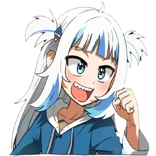 😃 emoji Gura by MonyDestructiva Telegram sticker 6 of 120
