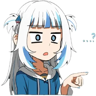 😦 emoji Gura by MonyDestructiva Telegram sticker 4 of 120