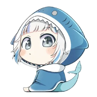❓ emoji Gura by MonyDestructiva Telegram sticker 19 of 120