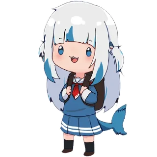 😃 emoji Gura by MonyDestructiva Telegram sticker 20 of 120