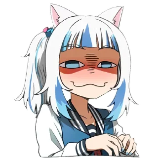 😼 emoji Gura by MonyDestructiva Telegram sticker 2 of 120