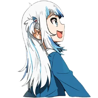 😃 emoji Gura by MonyDestructiva Telegram sticker 14 of 120