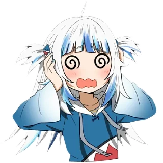 😵‍💫 emoji Gura by MonyDestructiva Telegram sticker 17 of 120