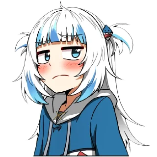 😒 emoji Gura2 by MonyDestructiva Telegram sticker 21 of 32