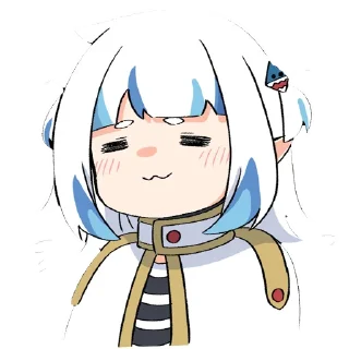 ☺️ emoji Gura2 by MonyDestructiva Telegram sticker 18 of 32