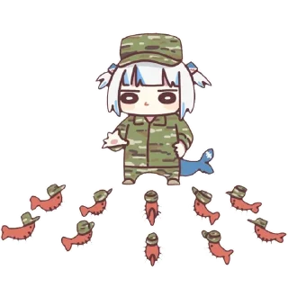 🎖️ emoji Gura2 by MonyDestructiva Telegram sticker 14 of 32