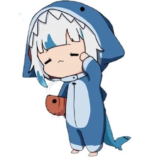 😴 emoji Gura2 by MonyDestructiva Telegram sticker 16 of 32