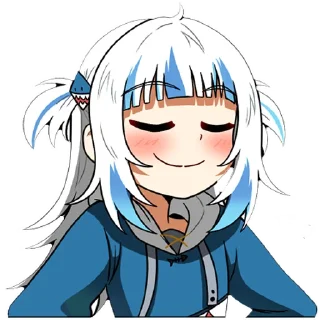😌 emoji Gura2 by MonyDestructiva Telegram sticker 7 of 32