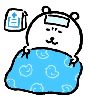 😷 emoji Kakao Joke Bear (Feat. Somehow) Telegram sticker 11 of 24