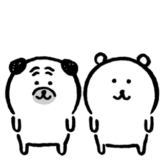 😨 emoji Kakao Joke Bear (Feat. Somehow) Telegram sticker 10 of 24