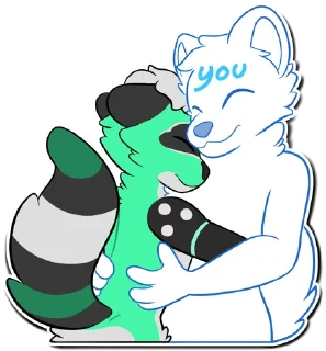 Sticker from WinterTheRaccoon🦝