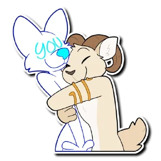 Sticker from Gala