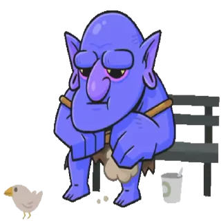 😔 emoji @emojis4 Telegram sticker 5 of 50