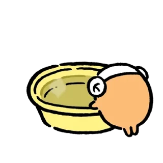 Sticker from Kakao Joke Bear (Feat. Adorable)