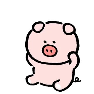 🐷 emoji Kakao Joke Bear (Feat. Adorable) Telegram sticker 15 of 24