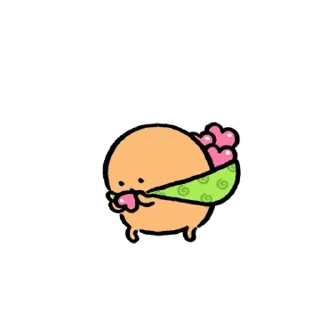 Sticker from Kakao Joke bear (Feat. LOVE)