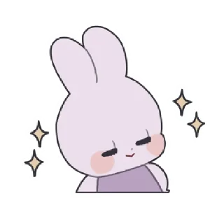 Sticker from ꒰ няш ꒱ ୨ 🐰 ୧ @nkplz