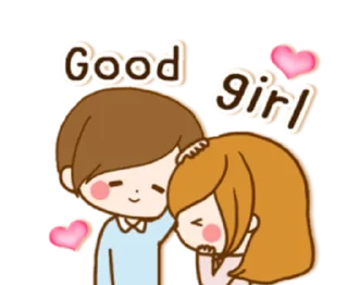 👩‍❤️‍👨 emoji Lovely couple @Mycute_stickers Telegram sticker 12 of 29