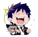 Sticker from Blue Exorcist