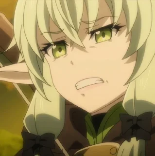 😣 emoji Goblin Slayer @animestickersii Telegram sticker 22 of 62