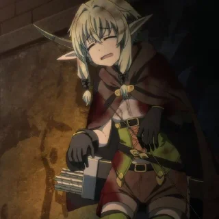 😰 emoji Goblin Slayer @animestickersii Telegram sticker 17 of 62