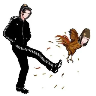 🐓 emoji магистр гейского демона. Telegram sticker 10 of 48