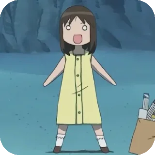 🔥 emoji azumanga daioh Telegram sticker 19 of 23