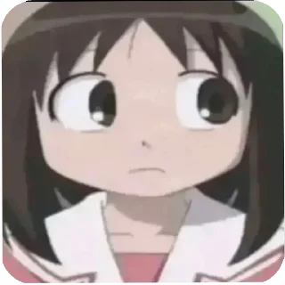 💇 emoji azumanga daioh Telegram sticker 9 of 23
