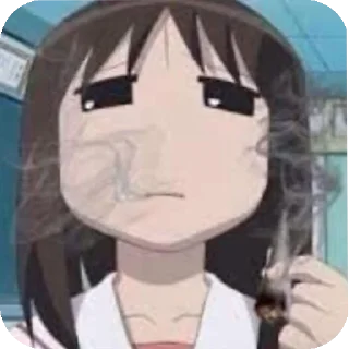 Sticker from azumanga daioh