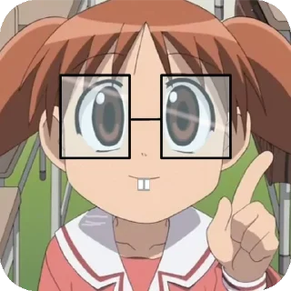 👄 emoji azumanga daioh Telegram sticker 5 of 23