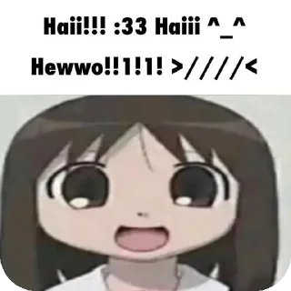 Sticker from azumanga daioh