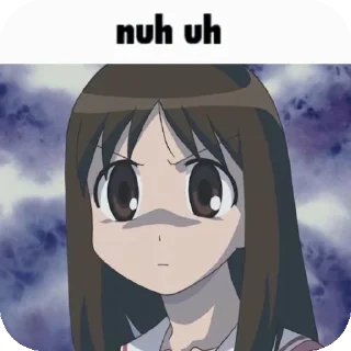 👄 emoji azumanga daioh Telegram sticker 8 of 23