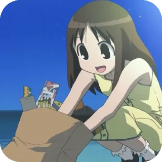 🔥 emoji azumanga daioh Telegram sticker 17 of 23