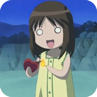 🔥 emoji azumanga daioh Telegram sticker 18 of 23