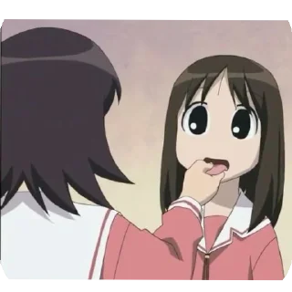 👄 emoji azumanga daioh Telegram sticker 22 of 23