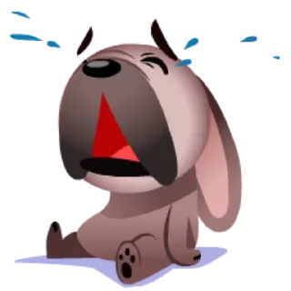 😭 emoji Suabue's sticker pack (@darkakamibot) Telegram sticker 7 of 35