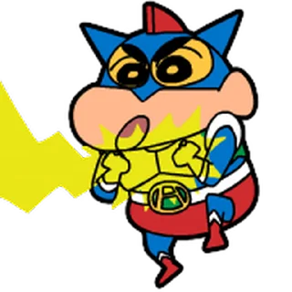 😊 emoji 蠟筆小新 動態表情貼 Telegram sticker 24 of 40
